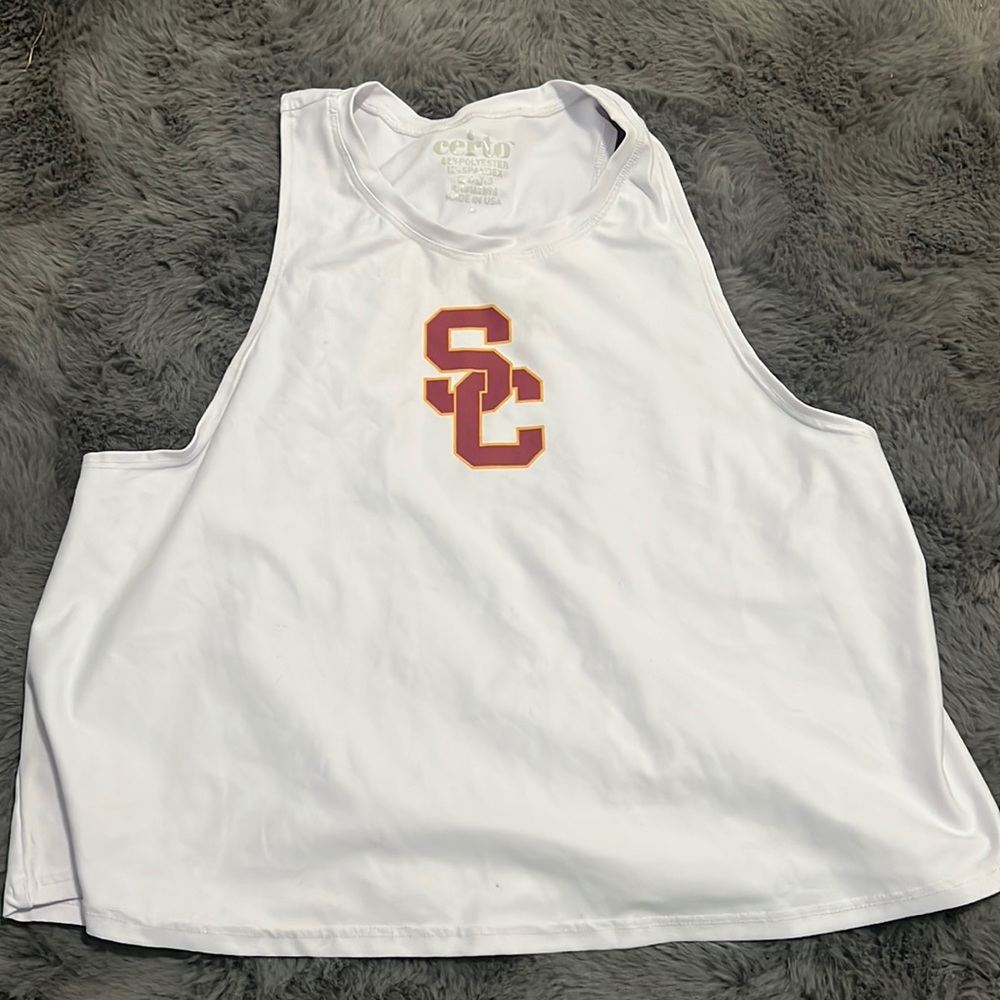 USC workout tank